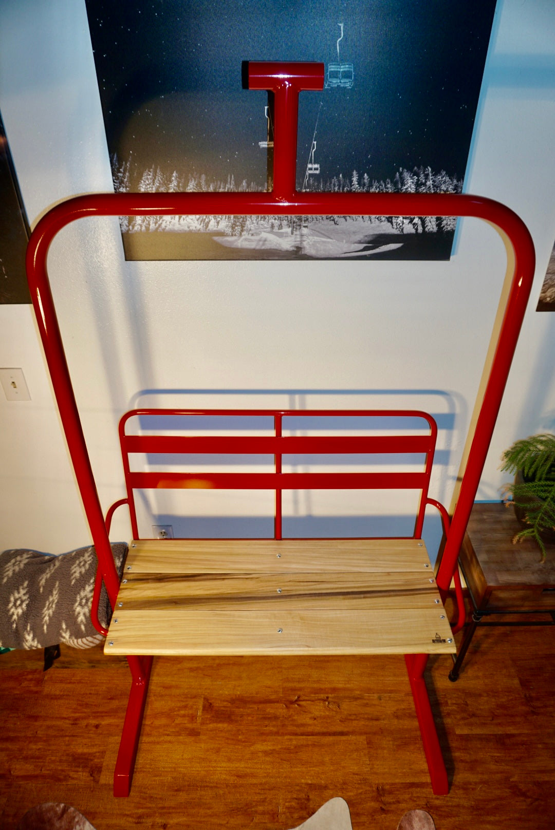 Ski Lift Bench