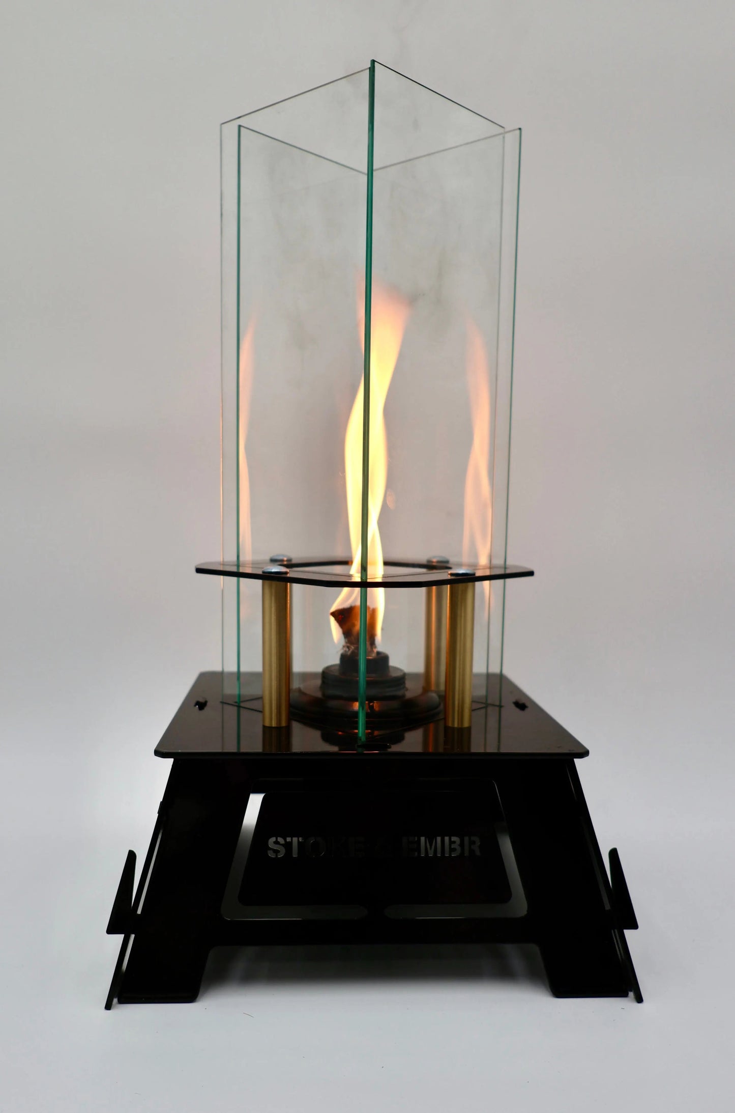 Aura Flame Tabletop Fire Feature Stoke & Embr Mini Stoves