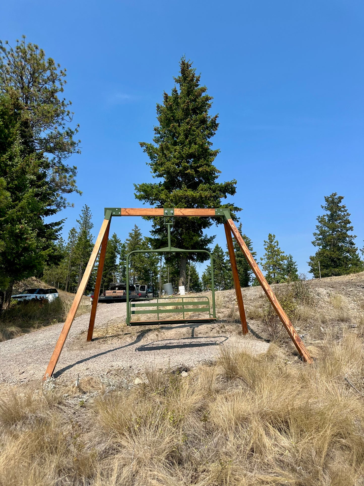 3 Seater Swinging Chairlift Kit