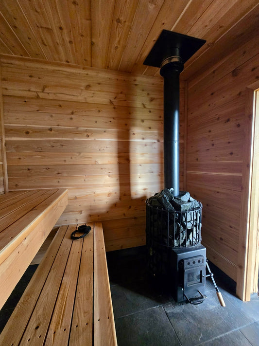 FireNest Sauna Stove Stoke & Embr Mini Stoves